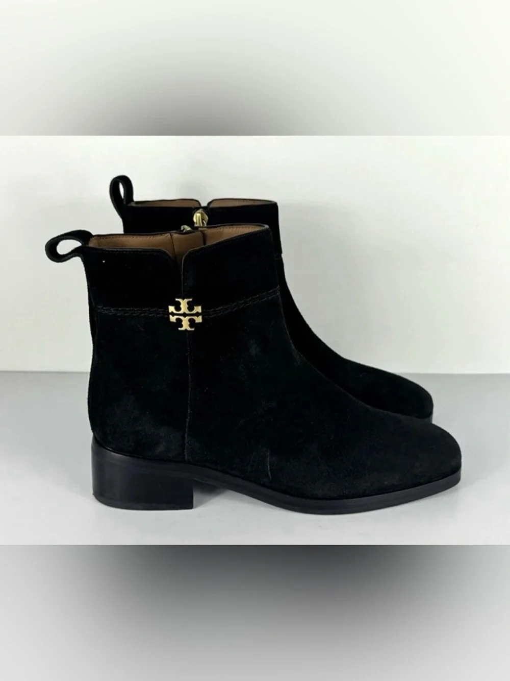 Tory Burch black suede